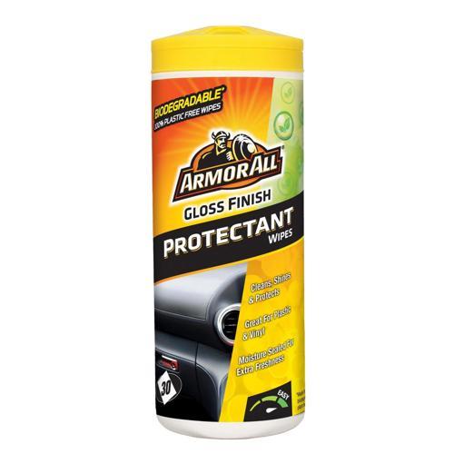 Armor All Protectant Wipes Pack of 30 Gloss Finish