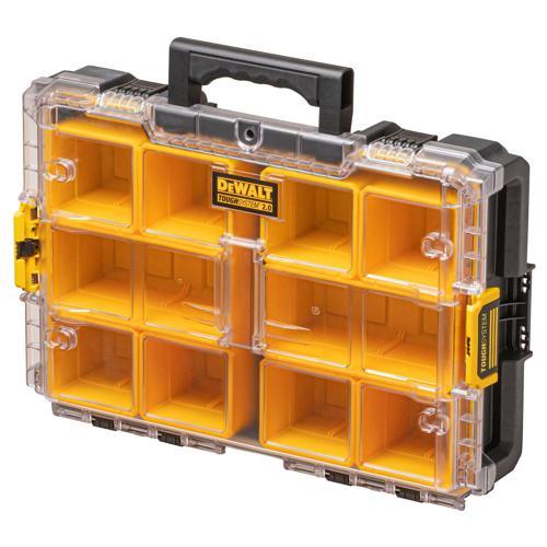 DeWALT ToughSystem 2.0 Full Width Deep Organiser L: 370mm 550mm 127mm