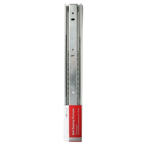 Hafele Ball Bearing Drawer Runner 350mm Silver 494.04.023