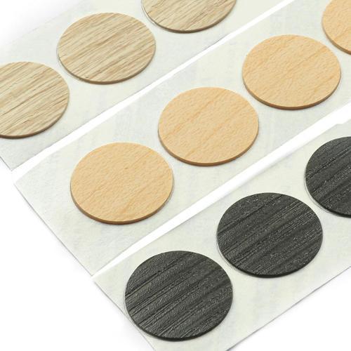 Hafele Cover Cap 18mm Coloured Wood Pack of 30