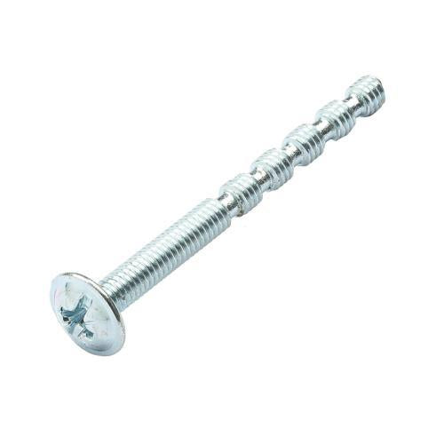Hafele Snap-Off Screw M4x45mm Zinc Plated Pack of 20