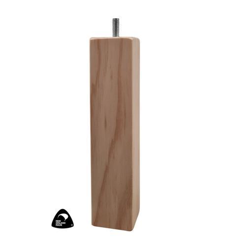 Sylvan Square Pine Furniture Leg 200mm