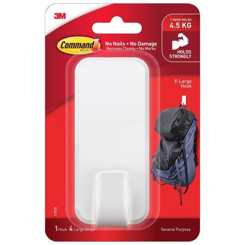 Command Adhesive Hook White
