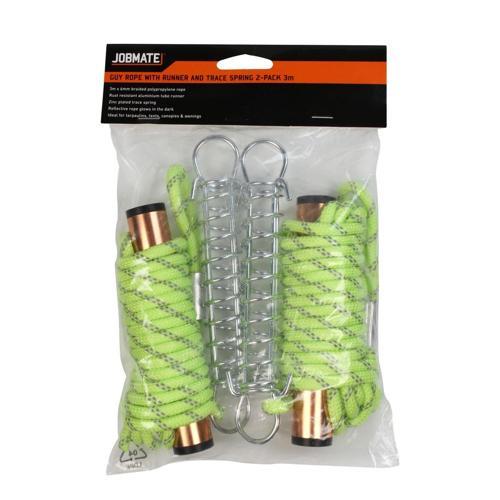 Jobmate Rope Spring Heavy Duty 3.76m X 5.44mm 2 Pack Glow Pack of 2