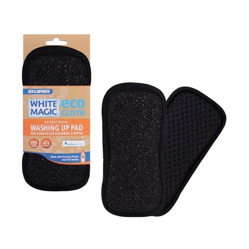 White Magic Eco Cloth Washing Up Pad 15cm 9cm Midnight