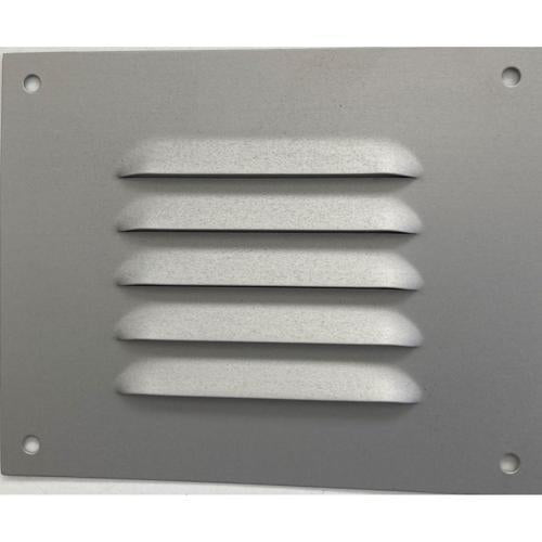 Airflo Aluminium Vent 100mm 125mm 0.7mm Anodized Silver