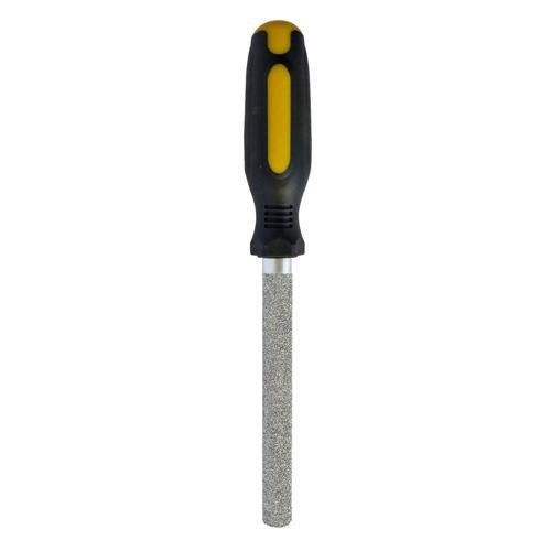 QEP Tile Ceramic & Marble Round File 12mm Yellow & Black