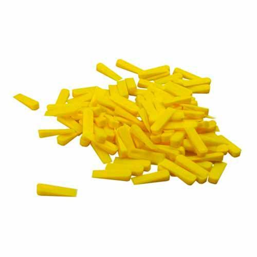 QEP Tile Wedge Spacer Up To 3mm Pack of 100 Yellow