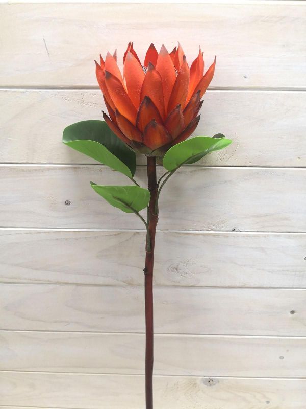 Artificial Protea (Orange)