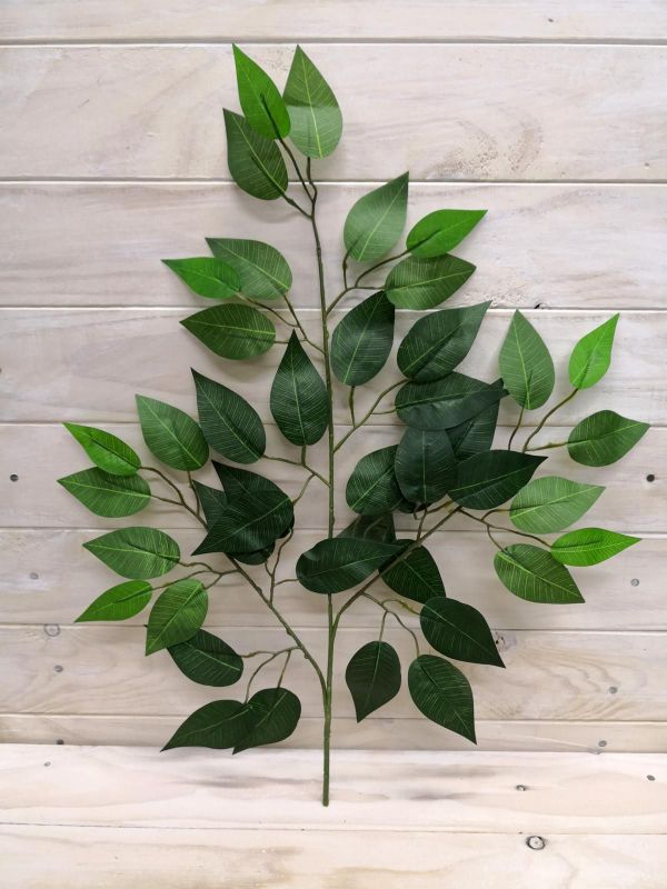 Artificial Ficus Leaf (Green)