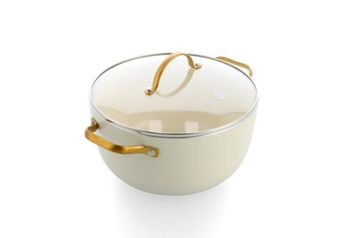 GreenPan Padova PFAS Free Casserole 24cm/4.71L Cream