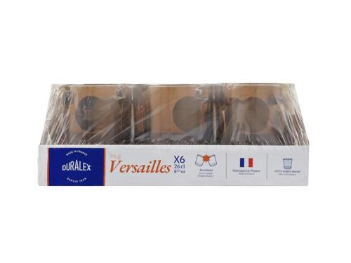 Duralex Versailles Sepia Mug 260ml - Set 6