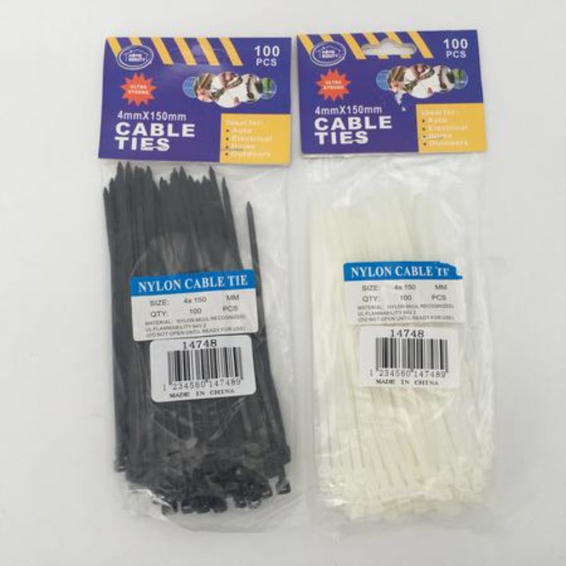 Cable Tie - 4 x 150mm (1200pcs)