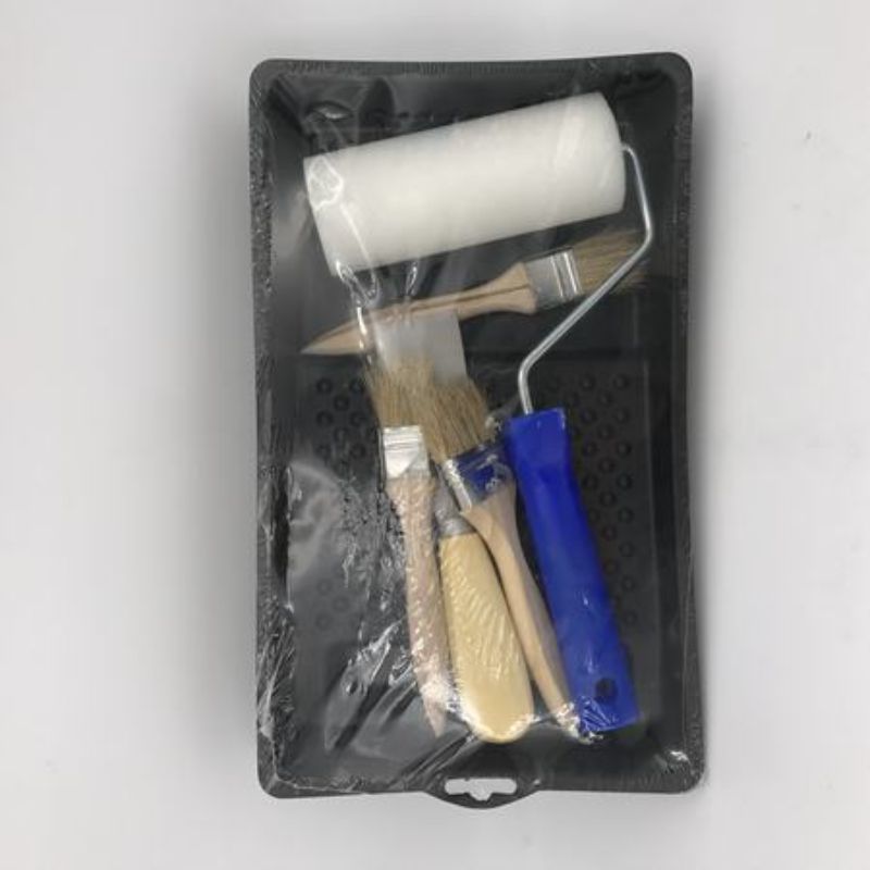 Paint Plate and Brush Set (6 Sets)