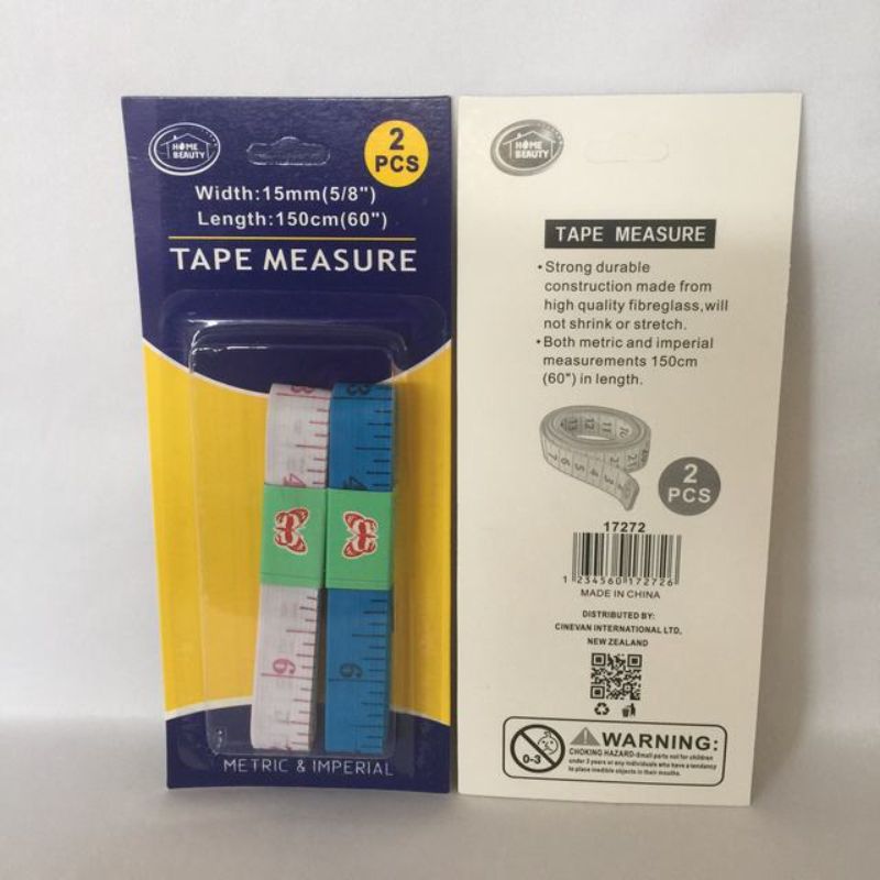 Tape Measure - 150cm (Set of 12)