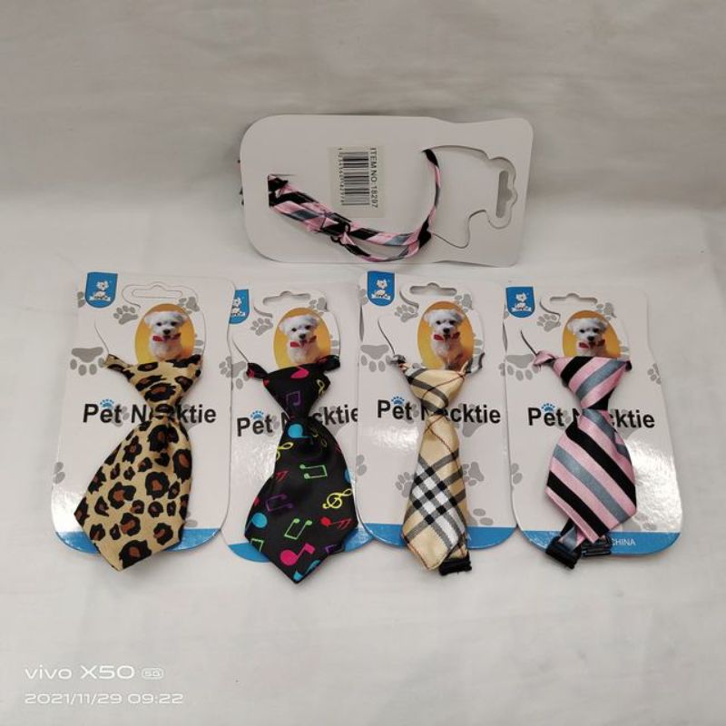 Pet Necktie (Set of 12 Assorted)