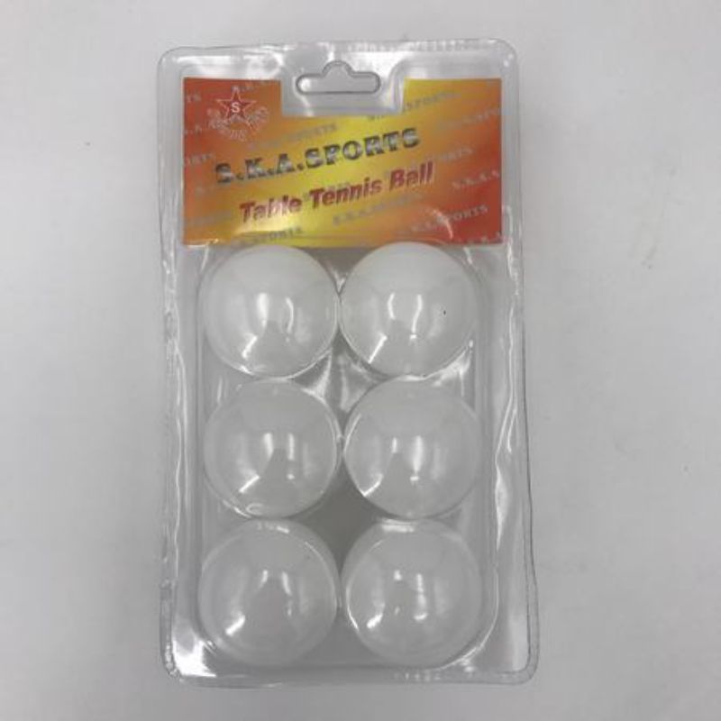 Table Tennis Ball - 6pcs (12 Packs)