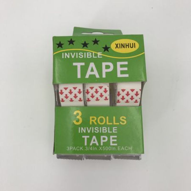 Invisible Tape - 3pcs (24 Packs)