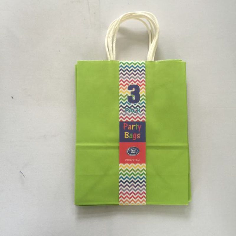 Gift Bags - Green 21 x 27 x 11cm (36pcs)