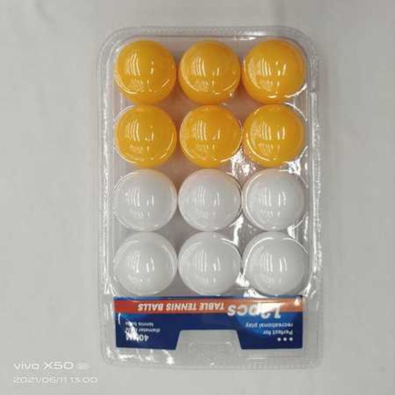 Table Tennies Balls - 12pcs (12 Packs)