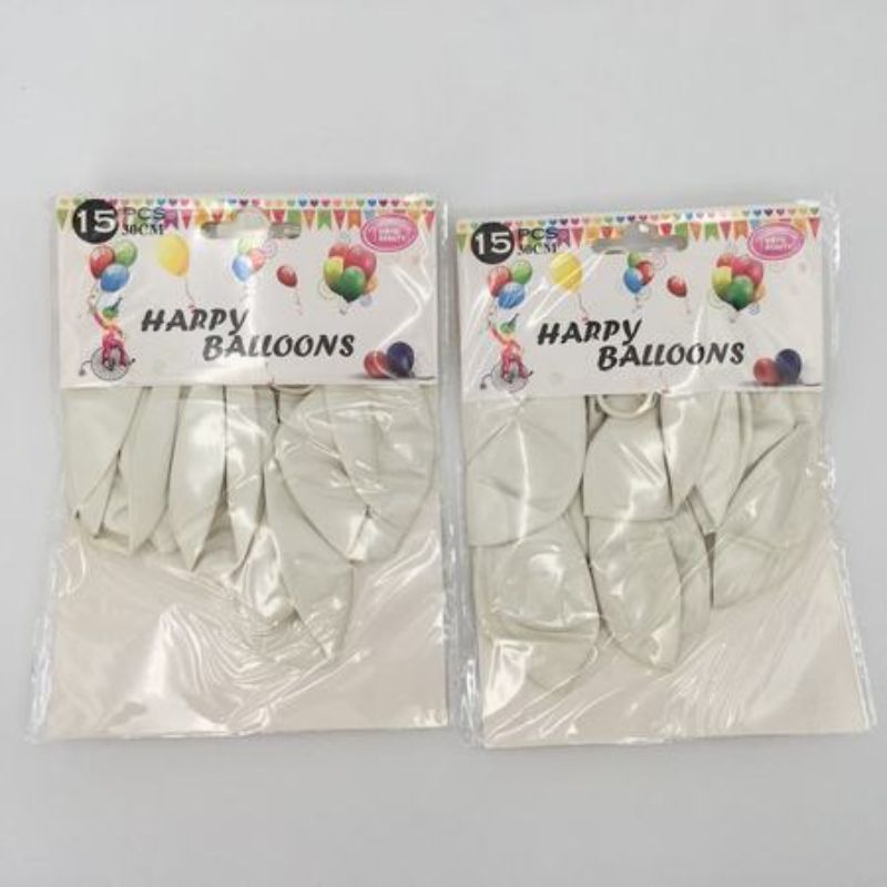 Balloon - White 12"(180pcs)