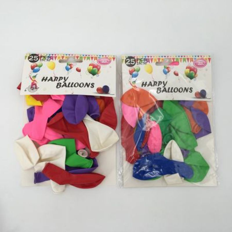 Matte Balloons - Mixed Colour 10" (300pcs)