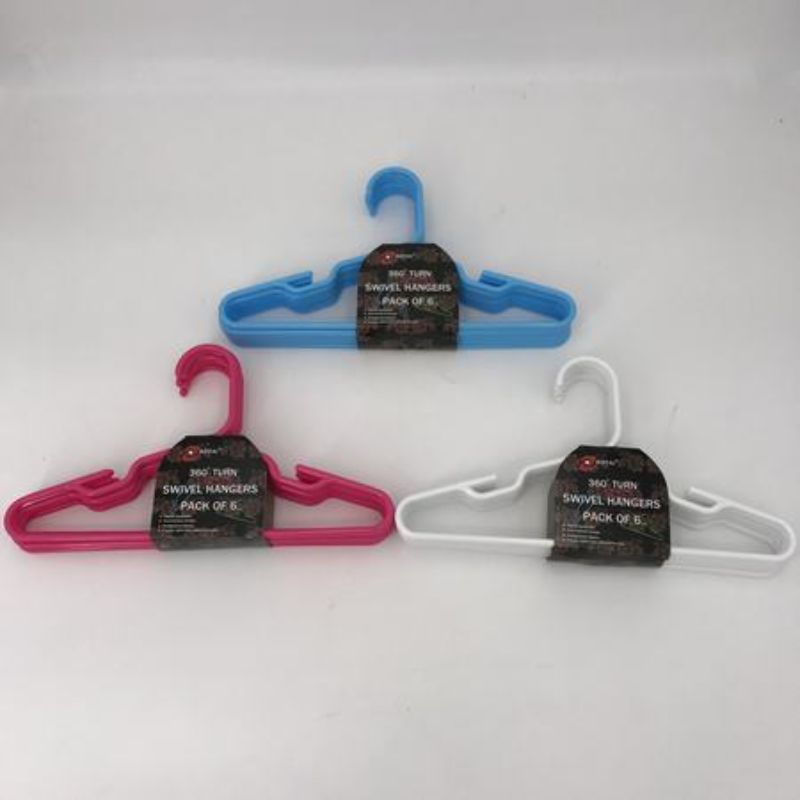Plastic Hanger - Kids (12 Assorted Packs)