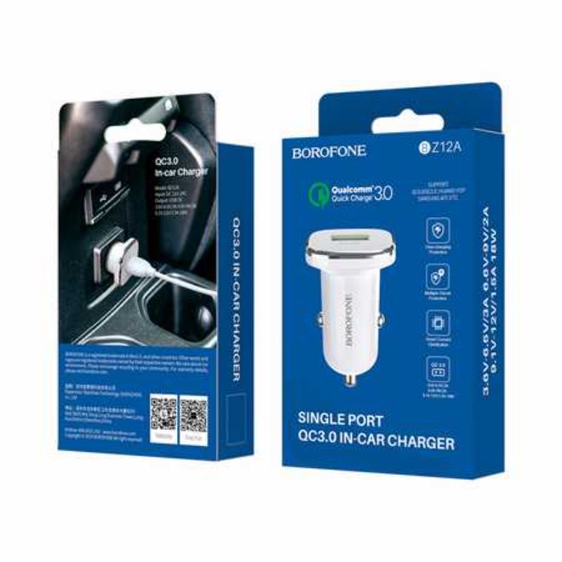 Single Port In Car Charger - BZ12 Lasting Power (Set of 12)