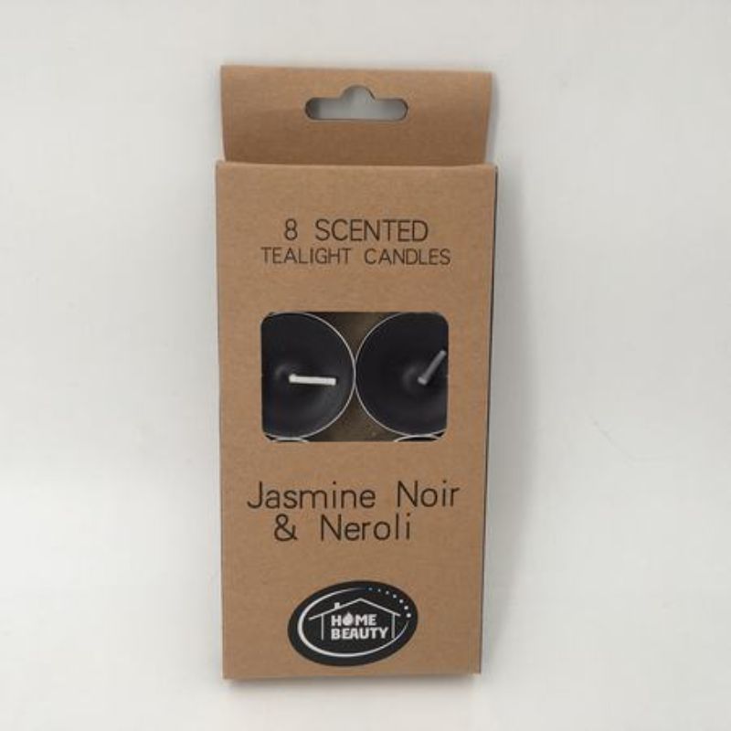 Tealigth Candles - Black Scented (96pcs)
