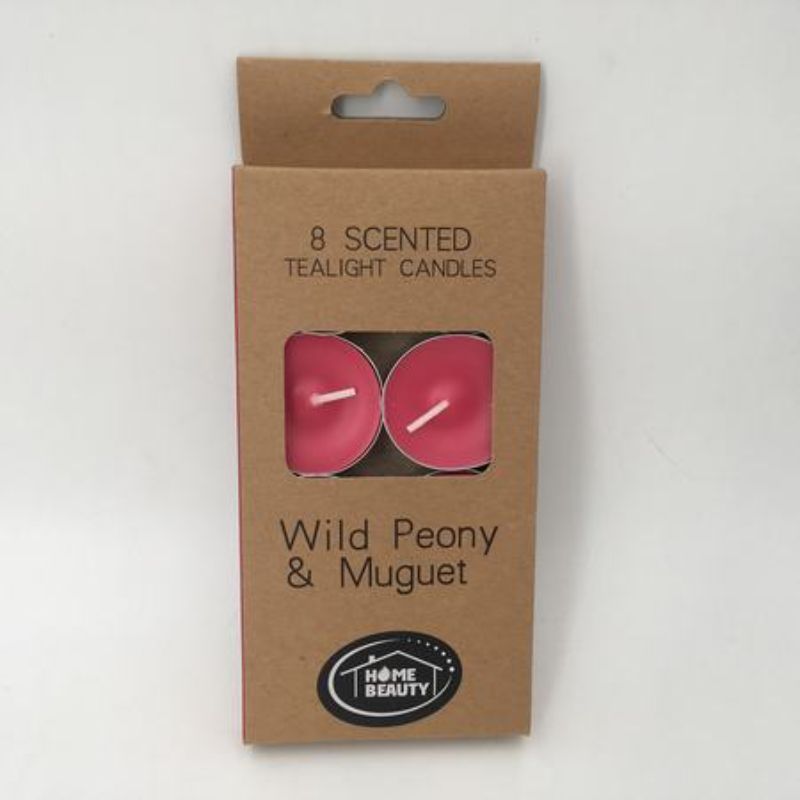 Tealigth Candles - Hot Pink Scented (96pcs)