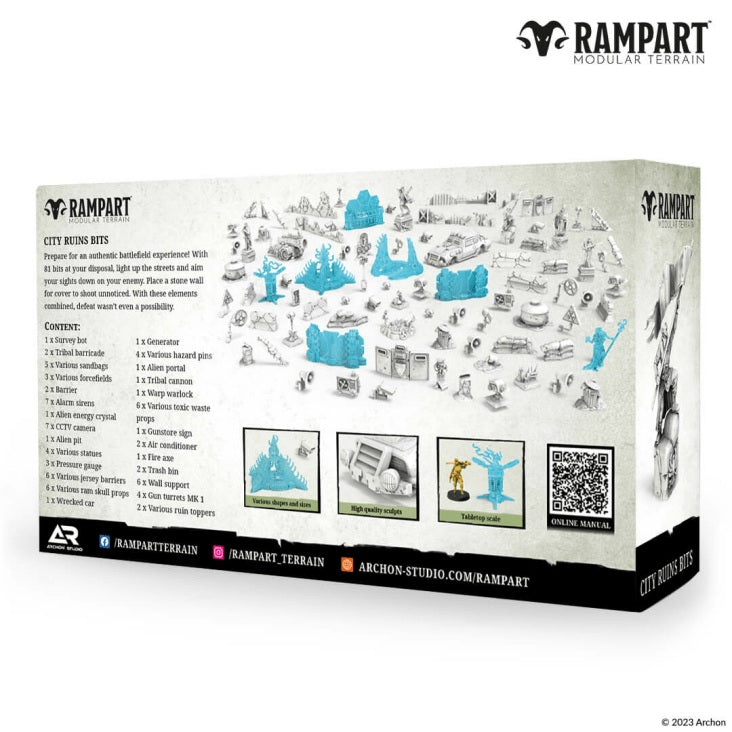 Dungeons & Lasers: Rampart - City Ruins Bits
