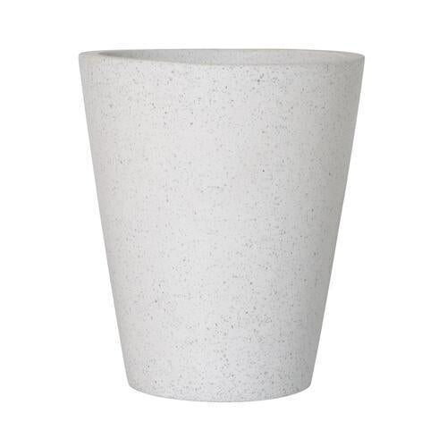 STONELEIGH & ROBERSON Vase Terrazzo Pot M White