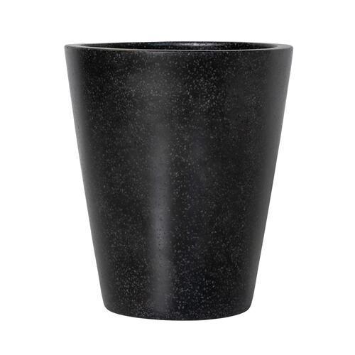 STONELEIGH & ROBERSON Vase Terrazzo Pot L Black