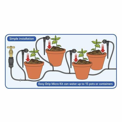 Hozelock Easy Drip Irrigation Micro Kit 4mm