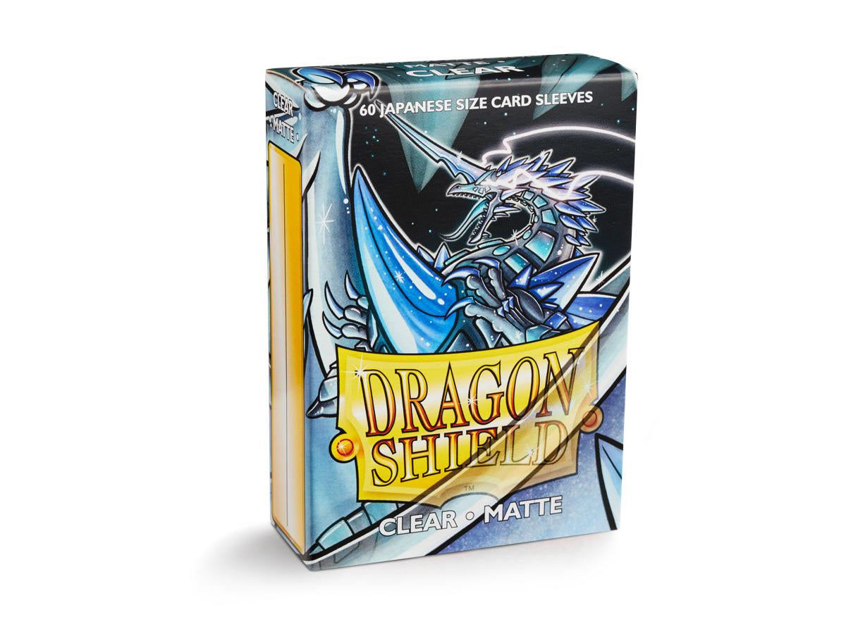 Dragon Shield: Japanese Size Sleeves - Matte - Clear