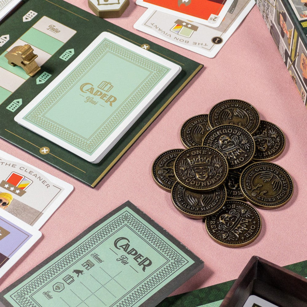 Caper: Europe - Metal Coin Pack
