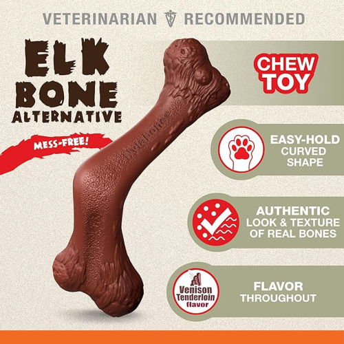 Power Chew - Bone Alternative Elk Curved (Souper)