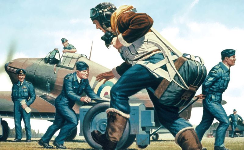 Airfix Kit Model - WWII RAF Personnel 1:76