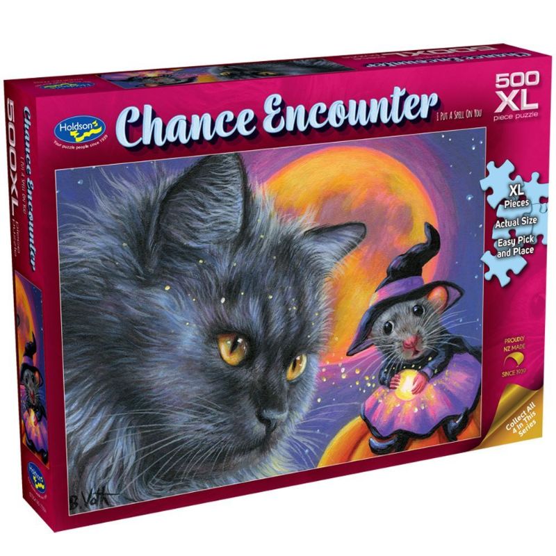 XL Jigsaw Puzzle - CHANCE ENCOUNTER I PUT A SPELL ON YOU (500pcs)