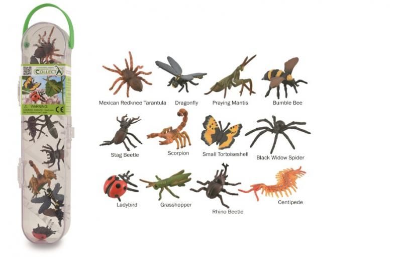 Box of Mini Insects & Spiders - CollectA