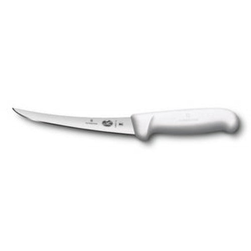 Boning Knife 5.6607.15cm Curved Blade White Handle Victorinox
