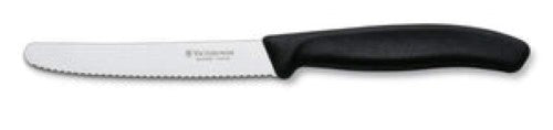 Tomato & Sausage Knife 6.7833 - 11cm Black Handle Victorinox