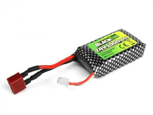 Radio Control - - Battery: LiPo 7.4v 1000MAh T