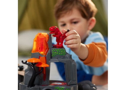 BRIO - Dinosaur Erupting Volcano 5 pieces