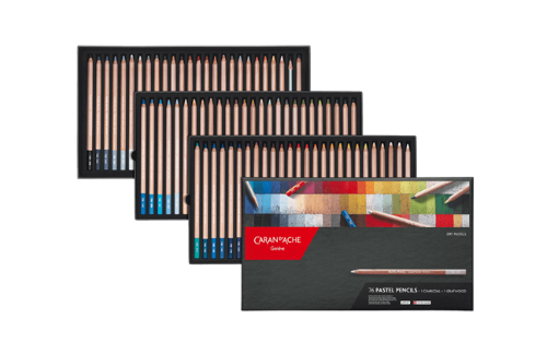 Caran d'Ache Pastel Pencils Sets - 76's + 2