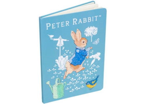 CrystalArt - Peter Rabbit Notebook 18x26cm