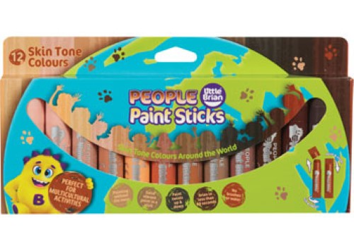 Little Brian - People Paint Sticks 12pk