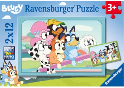 Ravensburger - Fun with Bluey 2x12pc