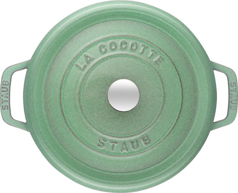 Round-Cocotte-Staub-26cm-Sage