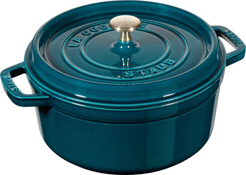 Round-Cocotte-Staub-La-Mer-Sea-Blue-20cm